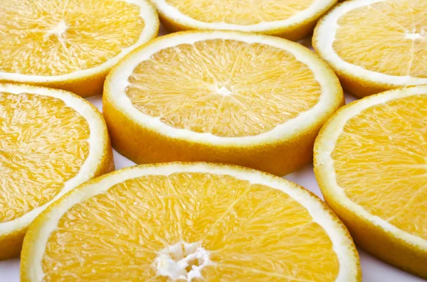 Food background - Sliced orange — Stock Photo, Image