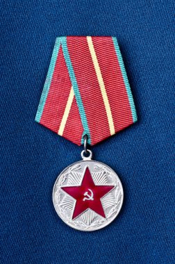 uzun servis memuru silahlı kuvvetler için Sovyetler Birliği'nin madalya