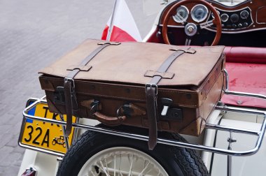 Retro araba yakın çekim