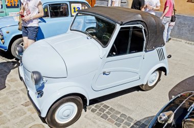 Retro araba yakın çekim