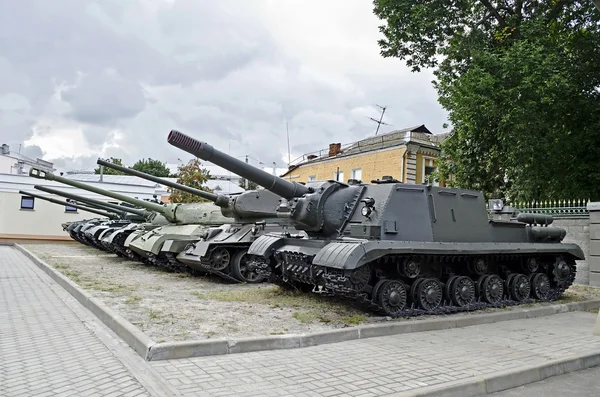 Radzieckie czołgi — Zdjęcie stockowe