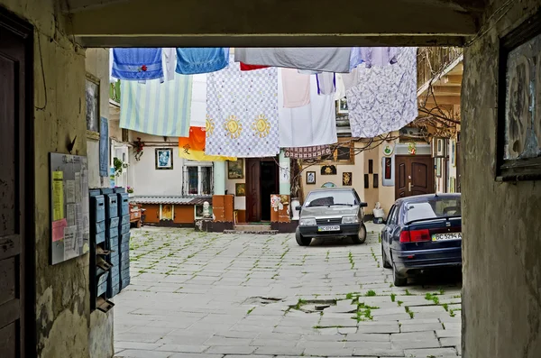 利沃夫的天井 — 图库照片