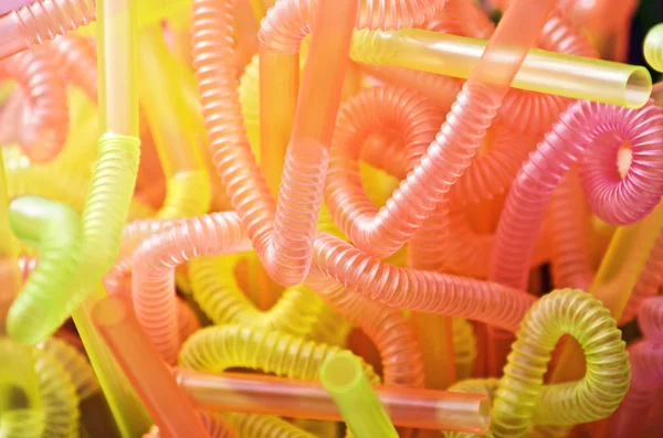 Tubules for cocktail — Stock Photo, Image