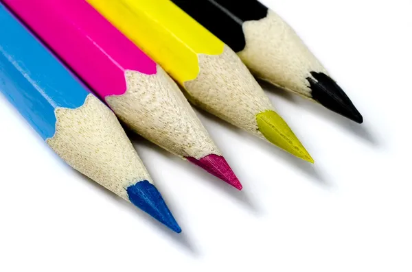 Pencils CMYK — Stock Photo, Image