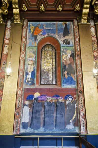Inre av armeniska katedralen — Stockfoto
