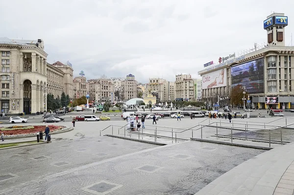 Självständighetstorget i Kiev — Stockfoto