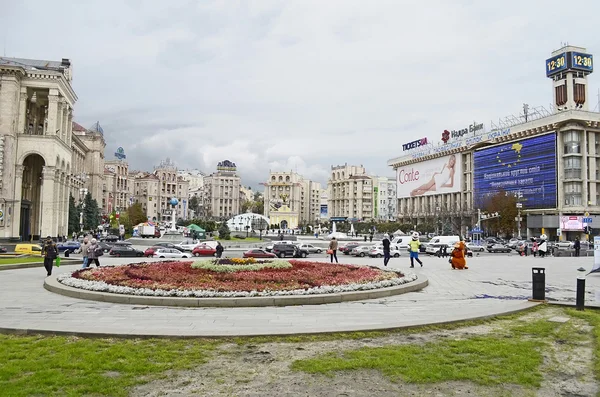 Onafhankelijkheidsplein in Kiev — Stockfoto