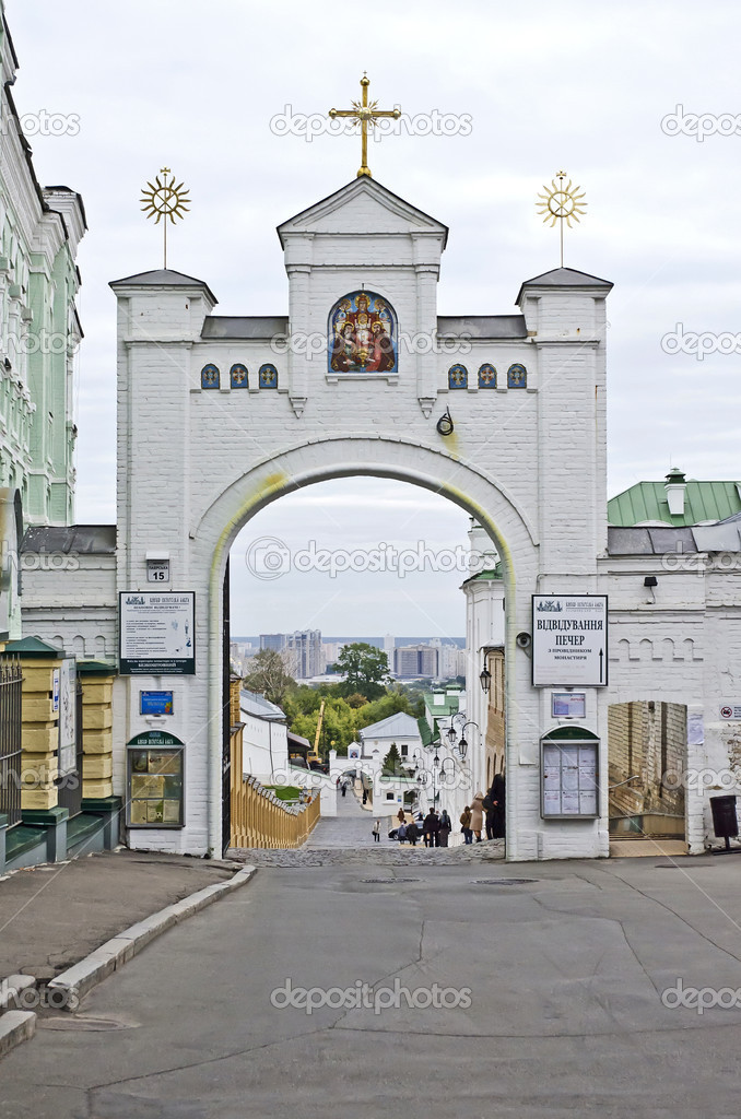 Western gates of the Kiev Pechersk Lavra