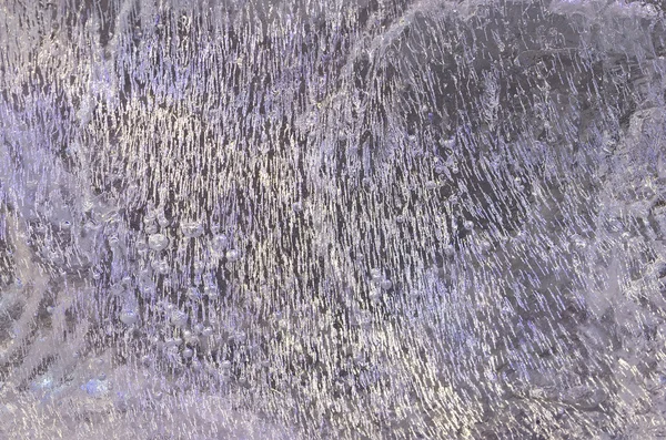 Textur Oberfläche von Eisblöcken zum Licht — Stockfoto