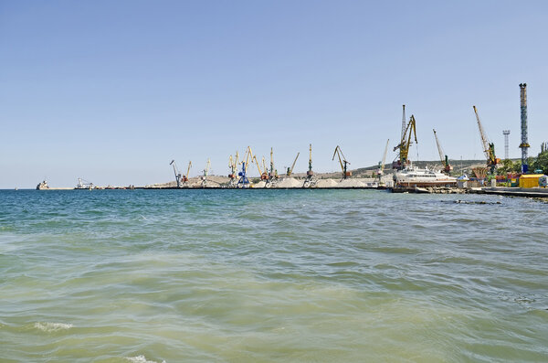 Seaport in Feodosia