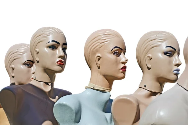 Mannequins isolated — Stock Photo, Image