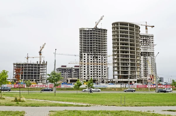 Hoogbouw in minsk — Stockfoto