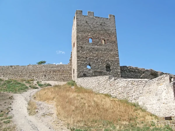 Fortaleza em Feodosiya — Fotografia de Stock