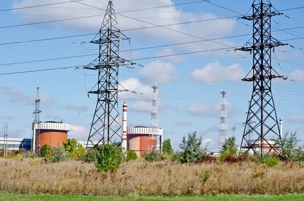 Jaderná elektrárna — Stock fotografie