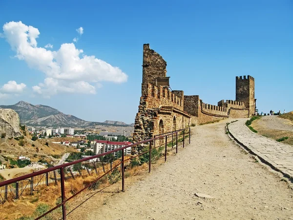 Fortezza genovese — Foto Stock