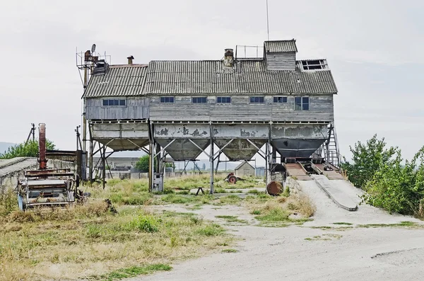 Old grain-dryer — Stock Photo, Image