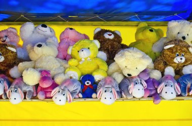 Doldurulmuş hayvanlar.