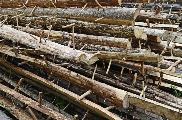 Wood for construction — Stock Photo, Image