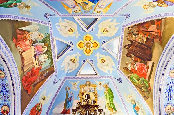 Interior church of St. Catherine in Feodosia — Stock Photo, Image