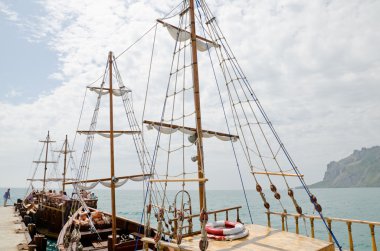 Kırım iskelede yat