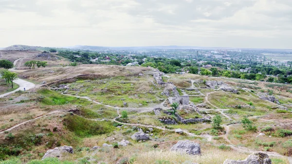 Ruins Panticapaeum in Kerch — Stock Photo, Image