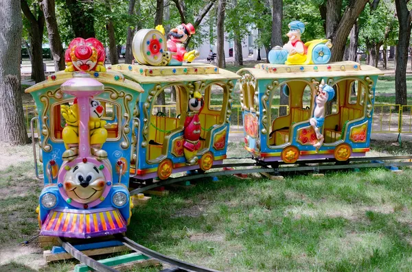 Attraction des enfants à Feodosia — Photo