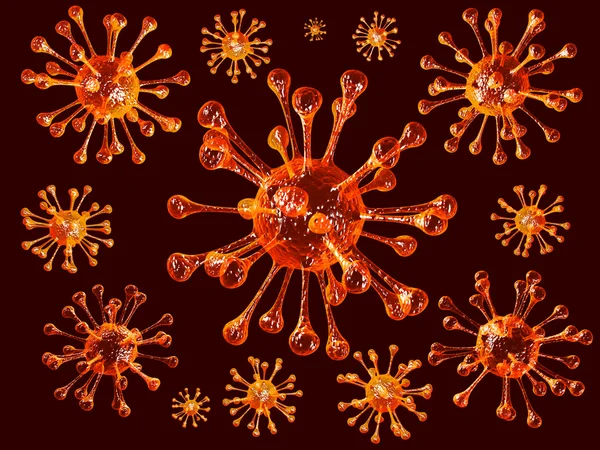 3 d で細菌 — ストック写真