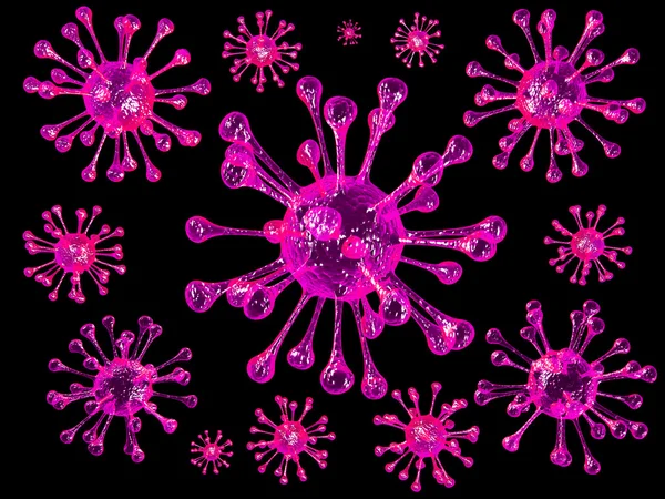 Bacillus in 3D — Stock Photo, Image