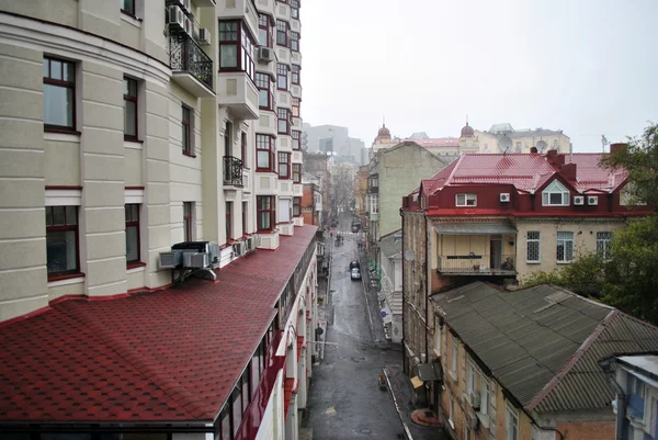 Kiev yeni ve eski binalar — Stok fotoğraf