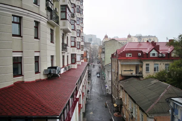 New and old buildings in Kyiv — Stock Photo, Image