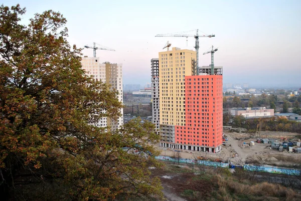 Nouveaux Bâtiments Kiev Ukraine — Photo