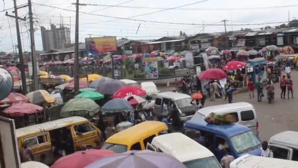 Video Clip Ajegunle Market Lagos Nigeria — 图库视频影像