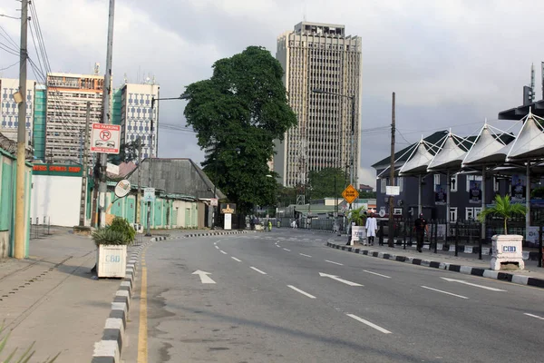 Листопада 2021 Року Lagos Nigeria Editorial Image Tbs Bus Station Стокове Фото