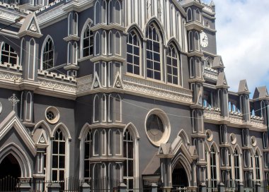İsa 'nın katedral kilisesinin detaylı görüntüleri, CMS Lagos, Nijerya cms Lagos Nijerya