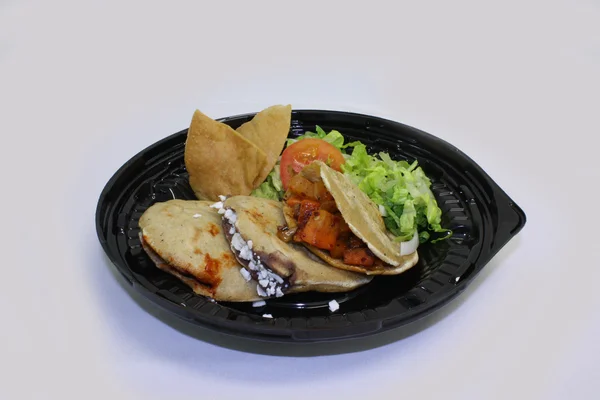Mexican food gorditas Stock Photo
