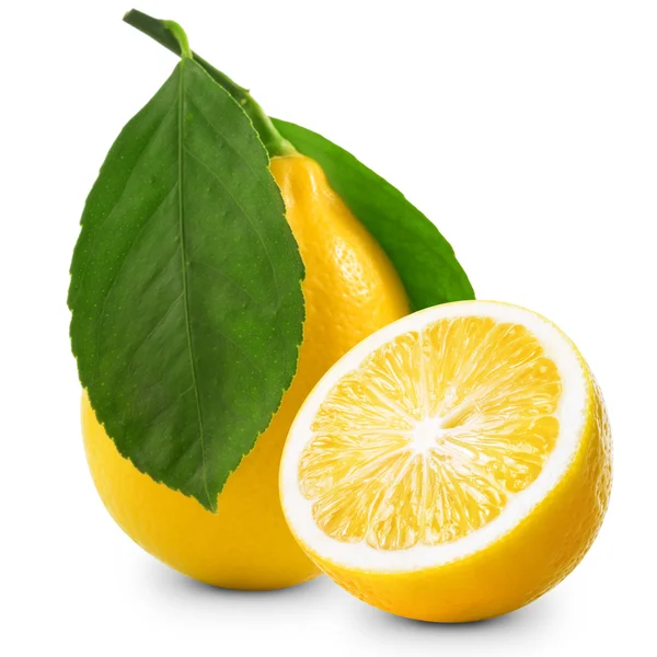 Limones aislados — Foto de Stock