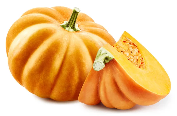 Pumpkin isolated on the white background — Stock Photo, Image