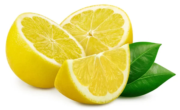 Lemon isolated on white background — Stock Photo, Image