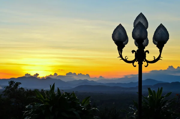 Закат на горе Тонгчай — стоковое фото
