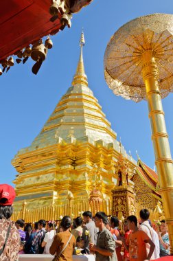 Budist sonu phra gün DOI suthep tapınak ödünç.