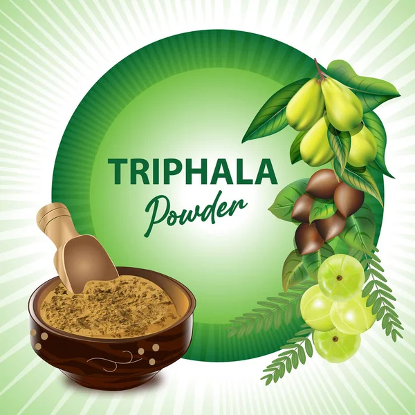 Triphala Herbs Βιολογικά Αγιουρβεδικά Βότανα Για Την Ιατρική — Φωτογραφία Αρχείου