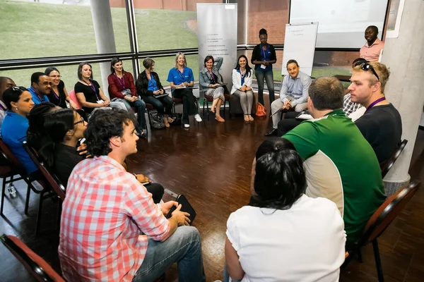 Johannesburg South Africa November 2014 Diverse Students Attending Networking Leadership — Stock Photo, Image