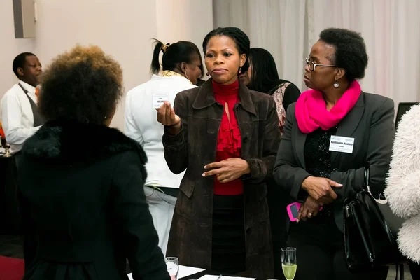 Johannesburg, Güney Afrika - 14 Temmuz 2014: Kurumsal konferansta çeşitli kadın ağları