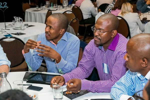 Johannesburg South Africa November 2013 Diverse Delegates Attending Networking Leadership — Stock Photo, Image