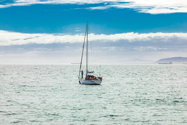 Kaapstad Zuid Afrika Mei 2022 Vrije Tijd Boot Het Water — Stockfoto