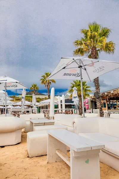 Кейптаун Південно Африканська Республіка Травня 2022 Велика Африка Кафе Пляжний — стокове фото