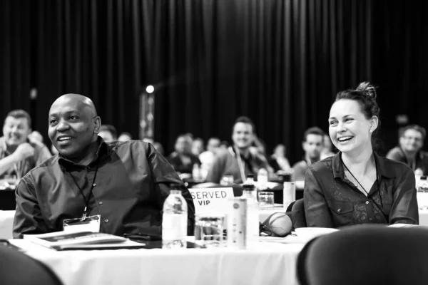 Johannesburg Jihoafrická Republika Října 2014 Delegáti Zúčastnili Veletrhu Velkém Konferenčním — Stock fotografie
