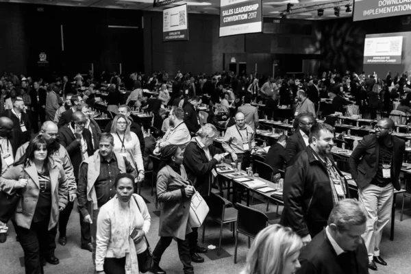 Johannesburg Afrique Sud Août 2017 Des Délégués Assistent Congrès Vente — Photo