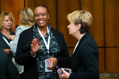 Johannesburg, South Africa - May 30, 2014: Delegates networking at corporate conference event