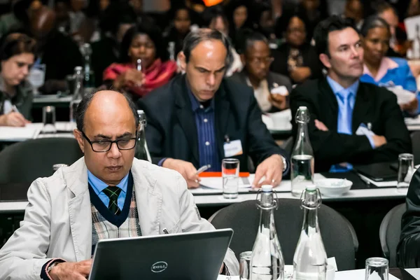 Johannesburg South Africa August 2014 Diverse Delegates Attending Small Conference — Stockfoto